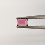 Rubellite (6 mm x 4 mm) Cushion