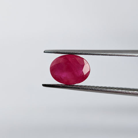 Ruby Burma (8 mm x 6 mm) Oval