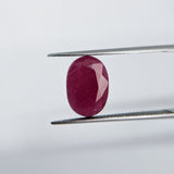 Ruby India (12 mm x 8.4 mm) Oval