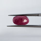 Ruby India (12.5 mm x 8 mm) Oval