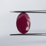 Ruby India (13 mm x 9 mm) Oval