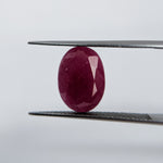 Ruby India (13 mm x 9.2 mm) Oval