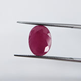 Ruby India (12.5 mm x 9.5 mm) Oval