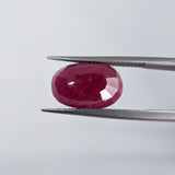 Ruby India (15.3 mm x 10.3 mm) Oval