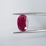 Ruby India (15.3 mm x 10.3 mm) Oval