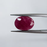 Ruby India (14 mm x 10.5 mm) Oval