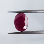 Ruby India (14 mm x 10.5 mm) Oval