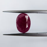 Ruby India (12.5 mm x 9.3 mm) Oval