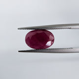 Ruby India (12 mm x 8.3 mm) Oval