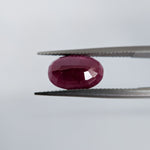 Ruby India (12 mm x 8.3 mm) Oval