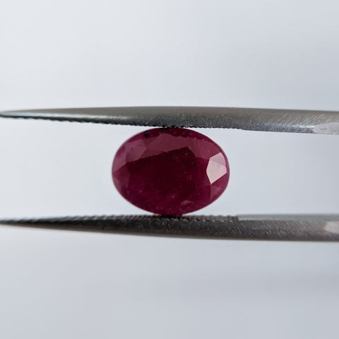 Ruby India (11 mm x 8 mm) Oval