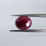 Ruby India (12 mm x 10 mm) Oval