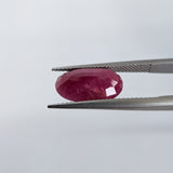 Ruby India (14 mm x 8.3 mm) Oval