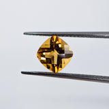 Citrine (7 mm) Cushion Checkerboard