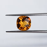 Citrine (8 mm) Cushion Pair