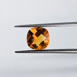 Citrine (8 mm) Cushion Pair