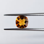 Citrine (6 mm) Cushion Pair