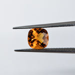 Citrine (6 mm) Cushion Pair