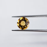 Citrine (8 mm) Round Pair