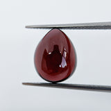 Garnet Mozambique Pair (12 mm x 10 mm) Cabochon Pear