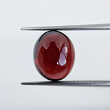 Garnet Mozambique Pair (12 mm x 10 mm) Cabochon Oval