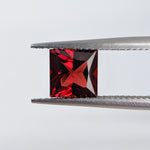 Garnet Mozambique (7 mm) Square