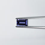 Iolite (5 mm x 3 mm) Baguette