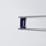 Iolite (5 mm x 3 mm) Baguette