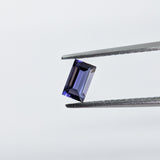 Iolite (5 mm x 3 mm) Baguette