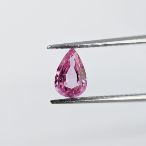 Pink Sapphire (7 mm x 4.7 mm) Pear