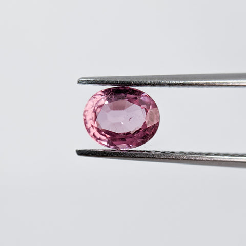 Pink Sapphire (6.5 mm x 5.3 mm) Oval