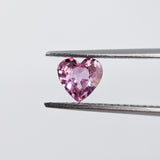 Pink Sapphire (5 mm x 5 mm) Heart