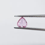 Pink Sapphire (5 mm x 5 mm) Heart